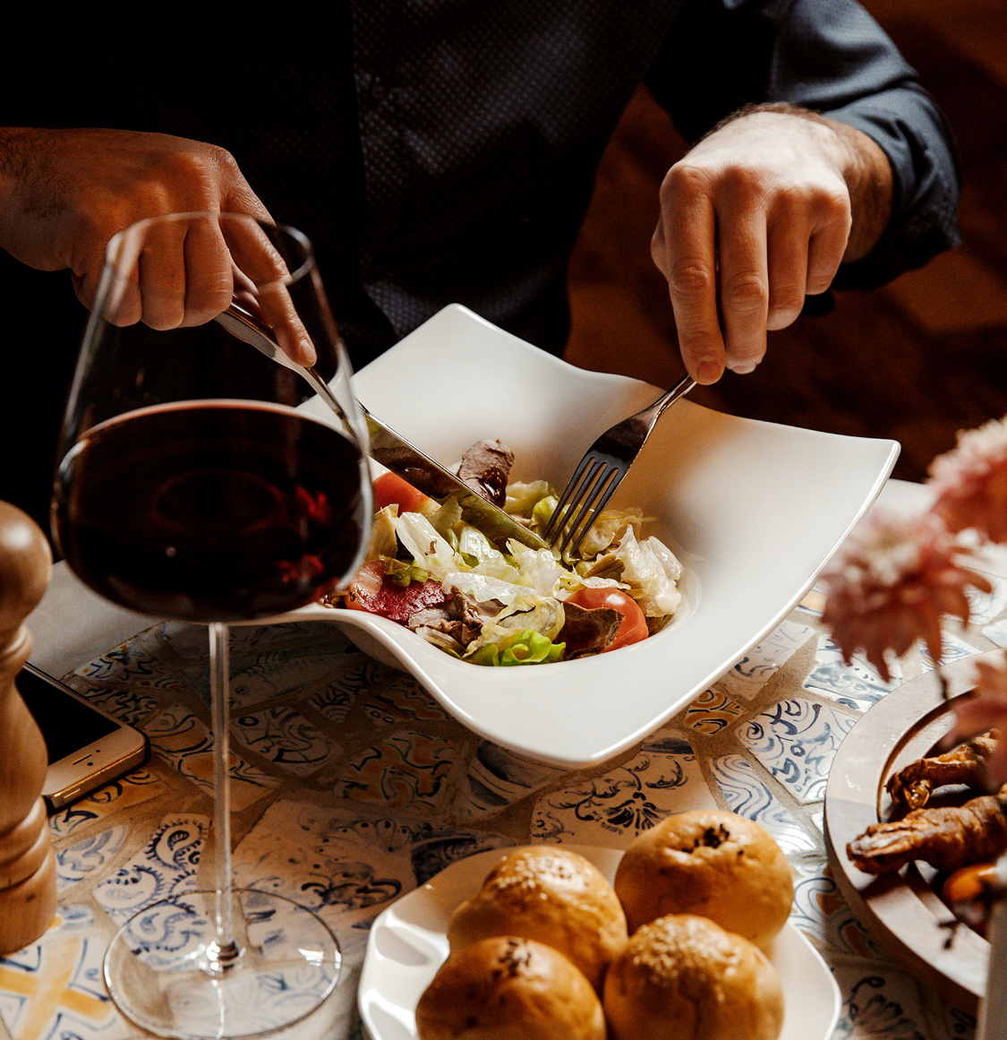 Prato de restaurante