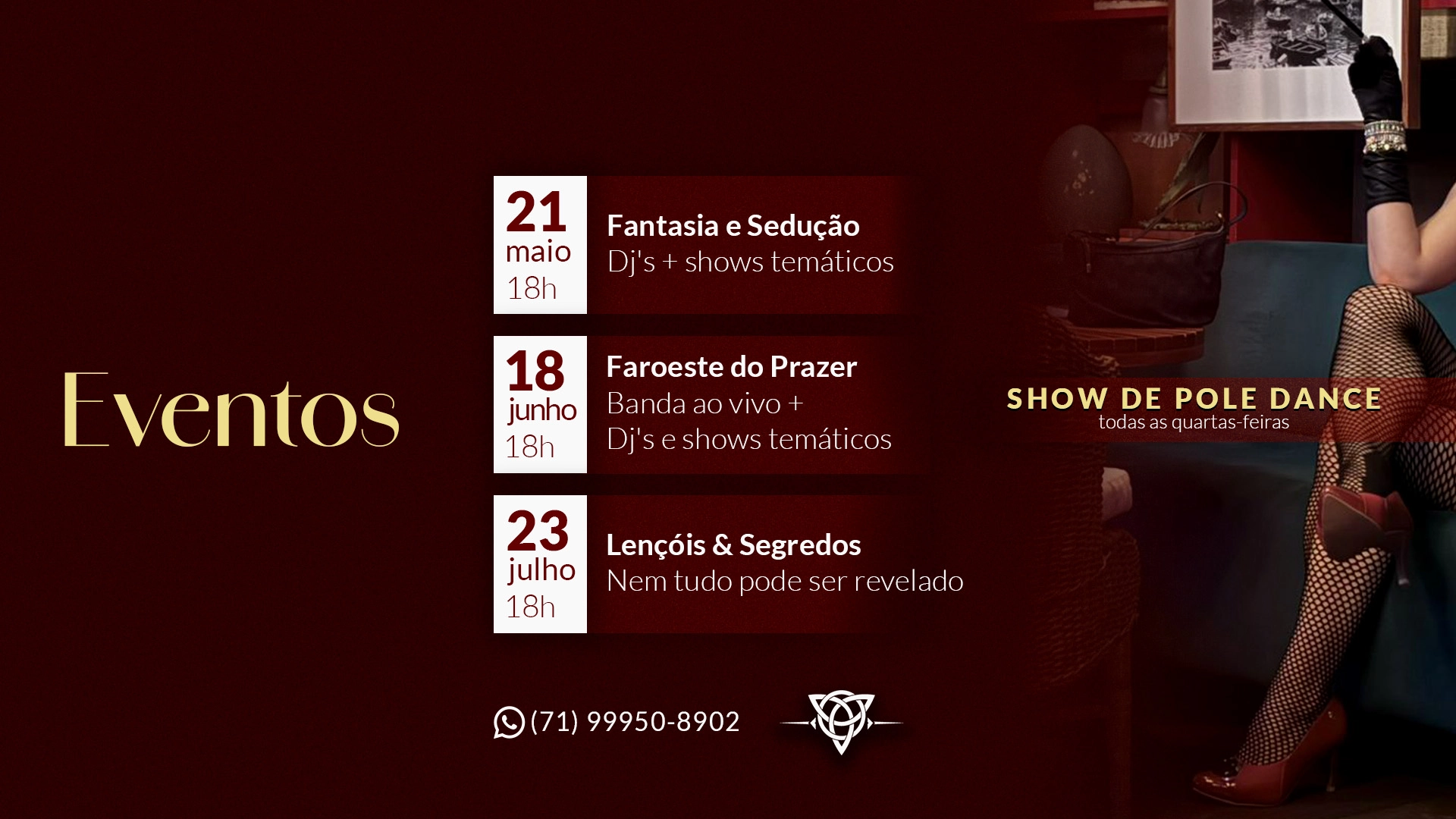 Imagem do evento: Fantasia e Sedução